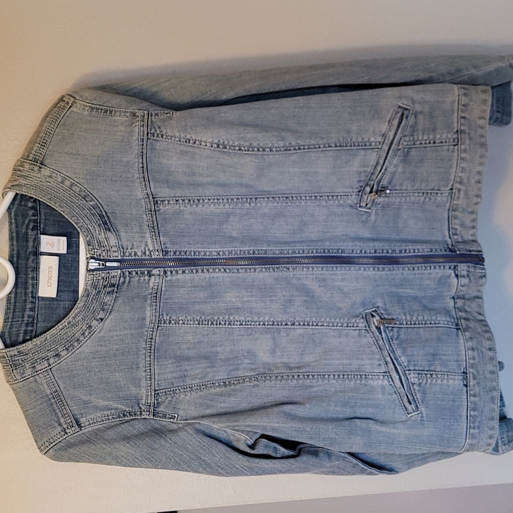 Chicos Jean jacket